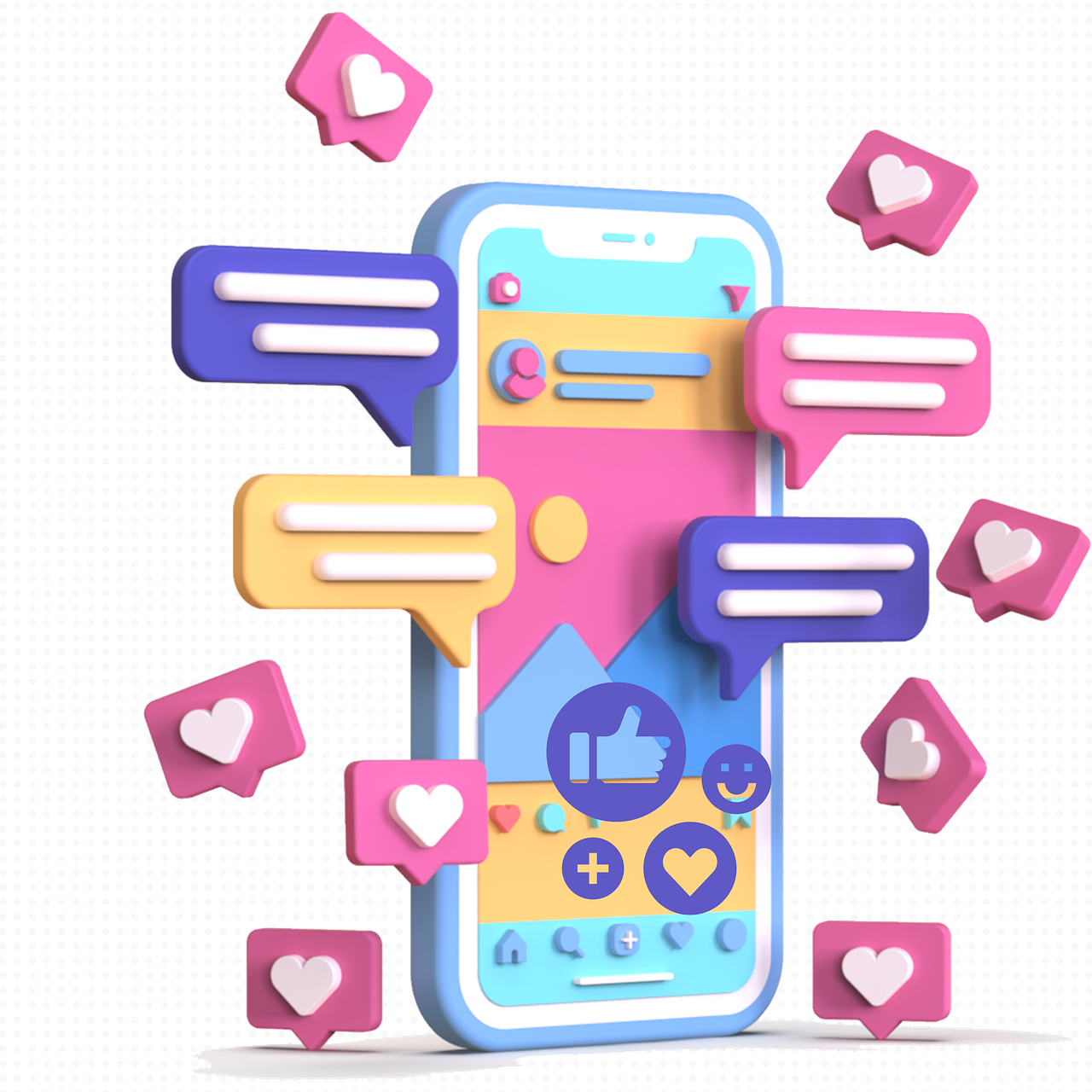 internet, smartphone, social media, technology, office, digital, web, tiktok, cutout, social media, social media, social media, social media, social media